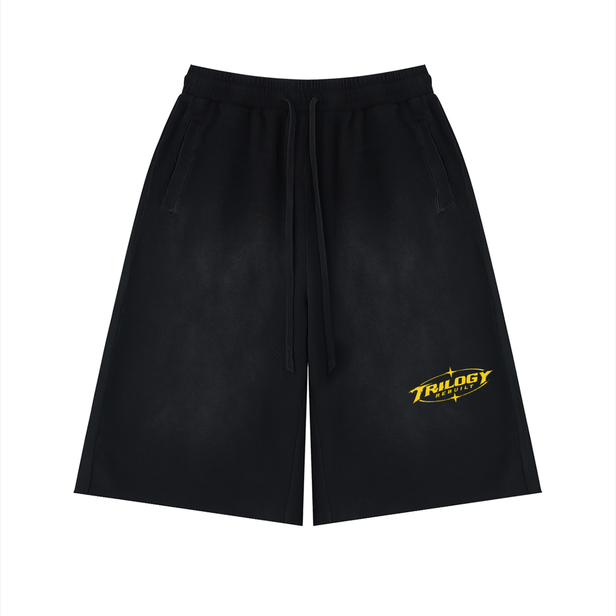 TR - "CORE"  Sunfade Raw Edge Shorts