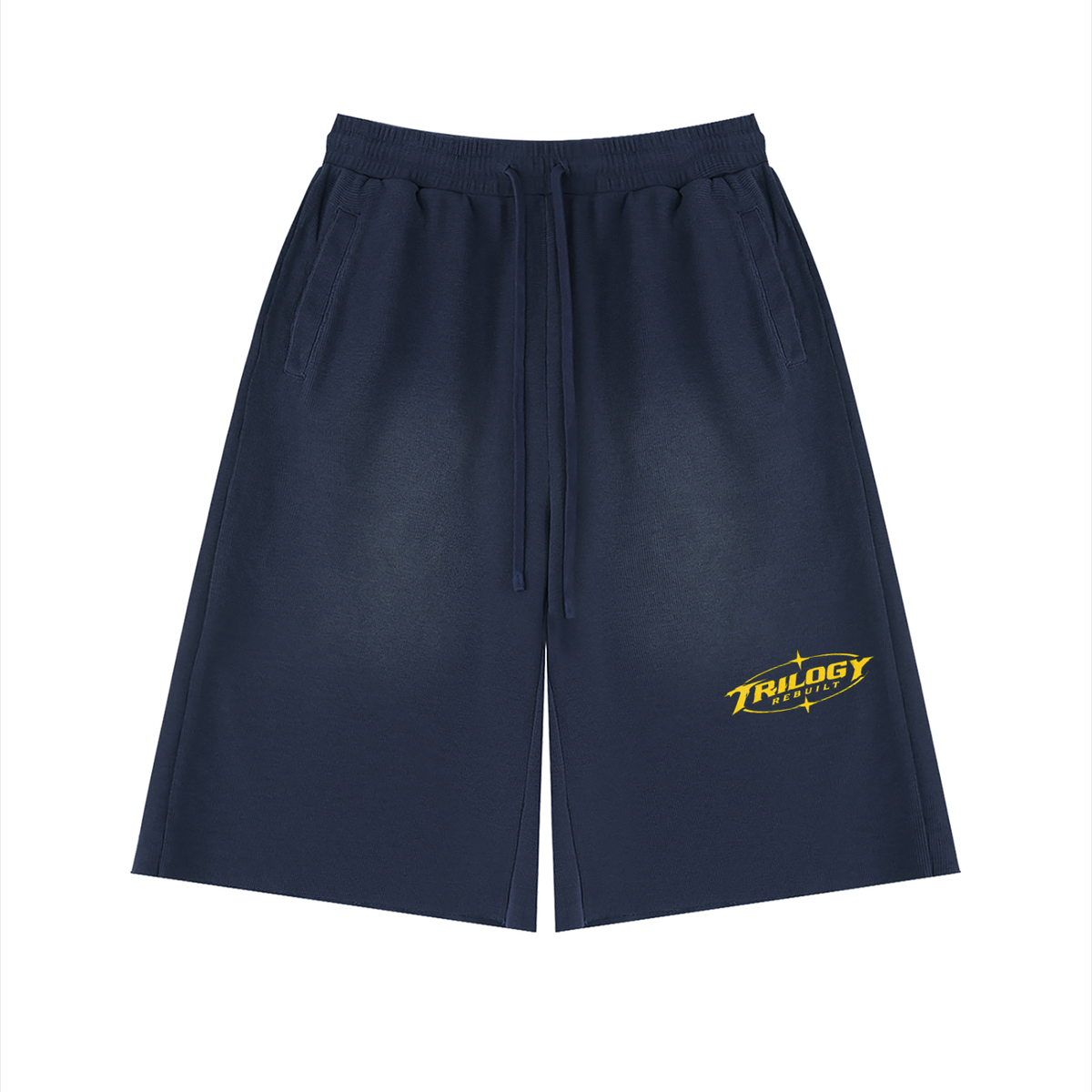 TR - "CORE"  Sunfade Raw Edge Shorts