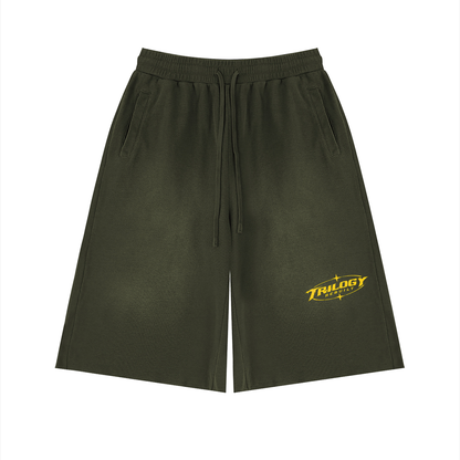 TR - "CORE"  Sunfade Raw Edge Shorts